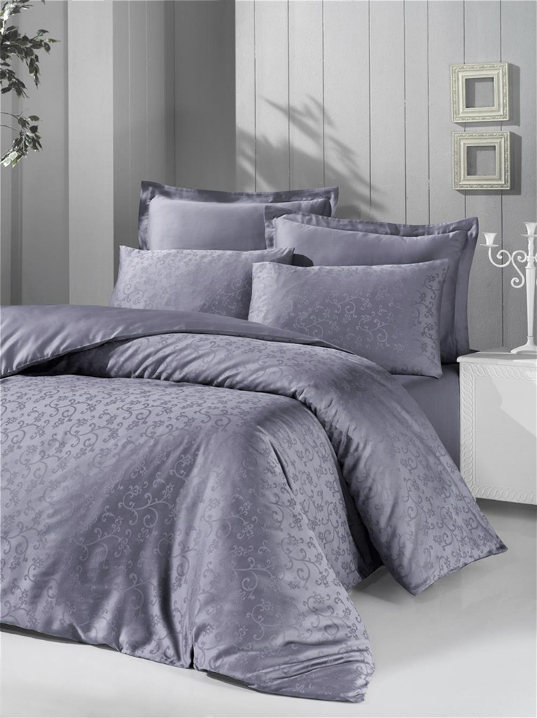 Постельное белье Victoria Deluxe Jacquard Sateen Rimma серое Двуспальный евро комплект
Постельное белье Victoria Deluxe Jacquard Sateen Rimma серое Двуспальный евро комплект