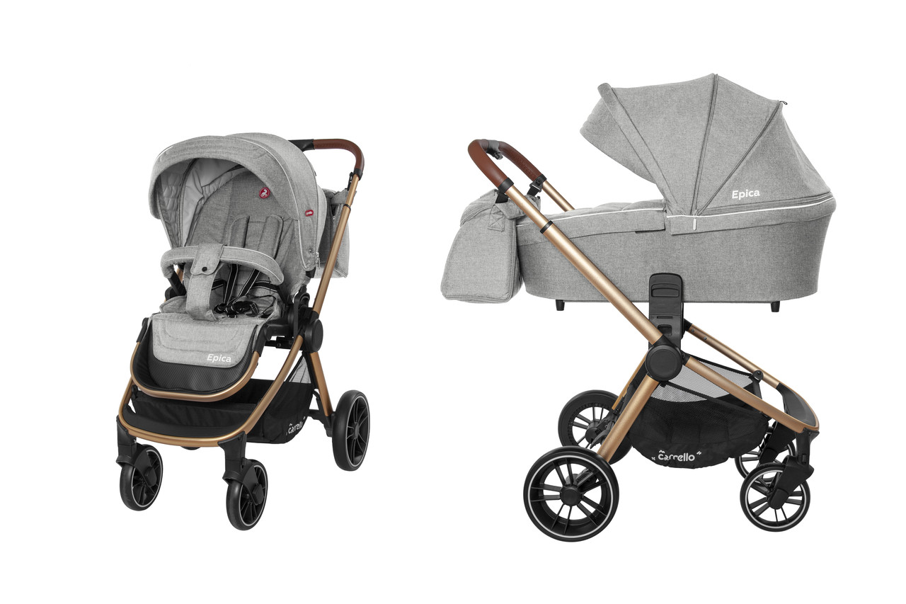 Коляска универсальная CARRELLO Epica CRL-8510 (2in1) Grey +дождевик Светло - серая, Светло-серый
Коляска универсальная CARRELLO Epica CRL-8510 (2in1) Grey +дождевик Светло - серая, Светло-серый