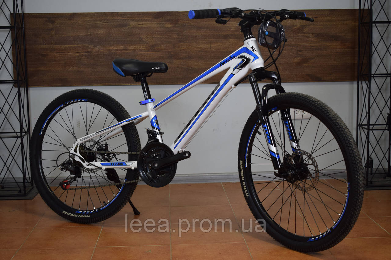 Подростковый горный велосипед 24″ Titan Porsche (скорость: 21") рама:11", цвет в ассортименте бело-синий
Подростковый горный велосипед 24″ Titan Porsche (скорость: 21") рама:11", цвет в ассортименте бело-синий