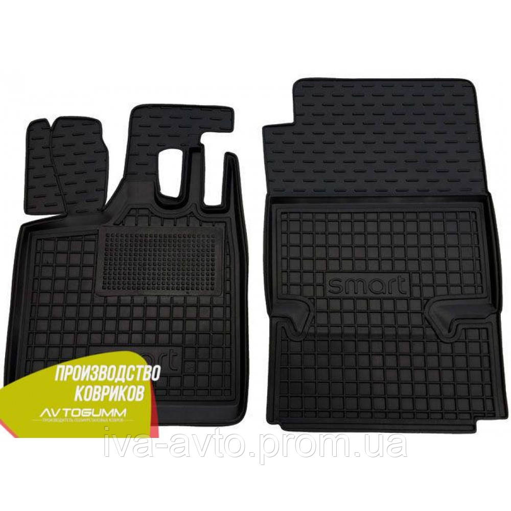 Резиновые коврики Smart Fortwo 450 1998-2006 (Avto-Gumm) Автогум Смарт Форту, Черный
Резиновые коврики Smart Fortwo 450 1998-2006 (Avto-Gumm) Автогум Смарт Форту, Черный