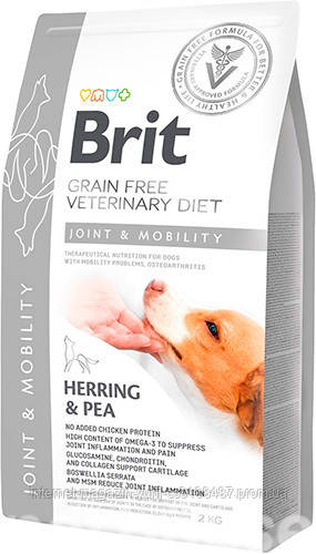 Brit VD Joint & Mobility Dog поддержки и облегчения боли у собак с дегенеративным суставов заболевани 12кг
Brit VD Joint & Mobility Dog поддержки и облегчения боли у собак с дегенеративным суставов заболевани 12кг