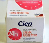 Защитный крем для лица Cien 24h time control 50 мл
