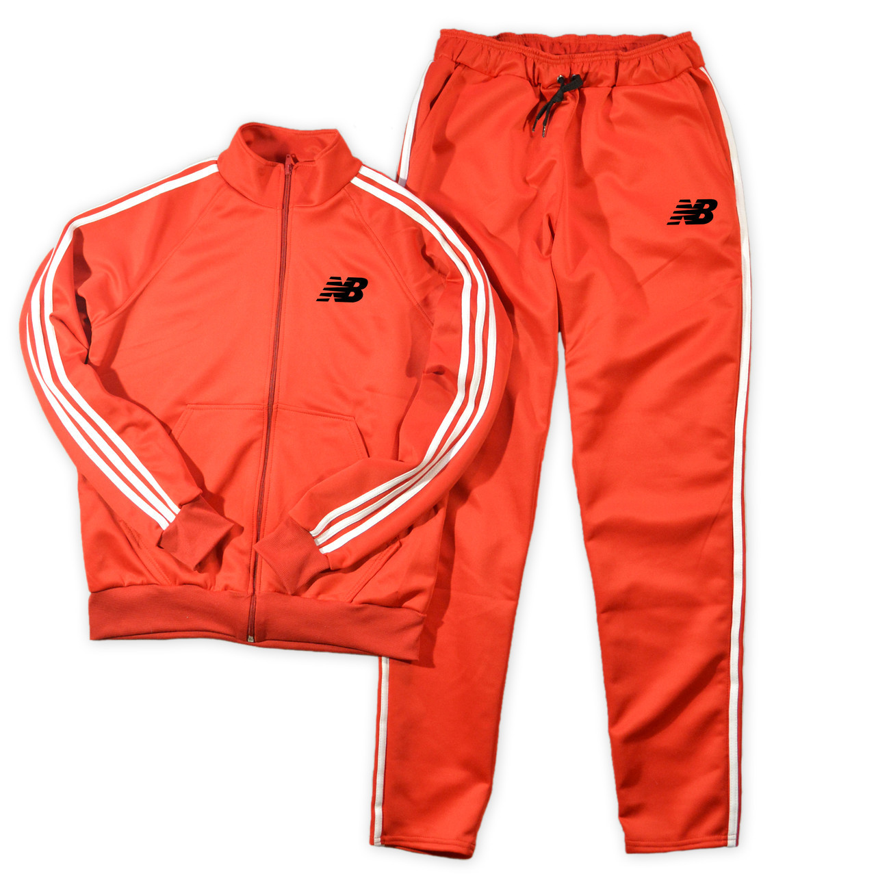 Тренировочный мужской спортивный костюм New Balance с лампасами (Нью Беленс), Красный
Тренировочный мужской спортивный костюм New Balance с лампасами (Нью Беленс), Красный