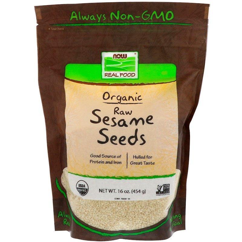 Органические семена кунжута NOW Foods, Real Food "Organic Raw Sesame Seeds" необработанные (454 г)
Органические семена кунжута NOW Foods, Real Food "Organic Raw Sesame Seeds" необработанные (454 г)