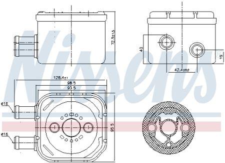 Масляный радиатор AUDI A6 C5 / VW GOLF IV / VW VENTO / AUDI A3 (8L1)/ AUDI A4 B5 / AUDI A4 B6/ VW BORA/OCTAVIA
Масляный радиатор AUDI A6 C5 / VW GOLF IV / VW VENTO / AUDI A3 (8L1)/ AUDI A4 B5 / AUDI A4 B6/ VW BORA/OCTAVIA