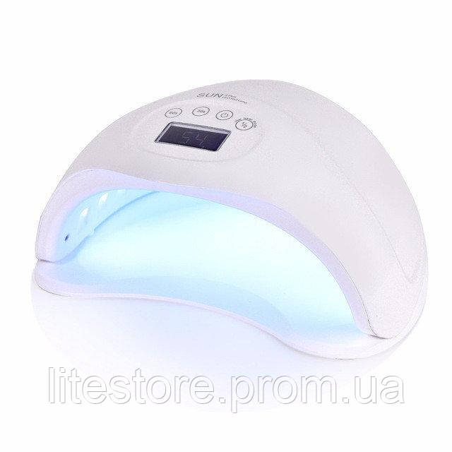 Профессиональная LED-лампа, Лампа для сушки гель лака UV Lamp SUN 5, Сенсорная лампа светодиодная, Белый
Профессиональная LED-лампа, Лампа для сушки гель лака UV Lamp SUN 5, Сенсорная лампа светодиодная, Белый