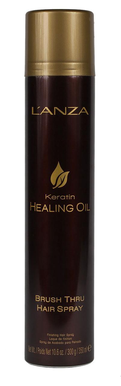 Lanza keratin healing oil brush thru hair spray Лак-Спрей для экспресс-укладки, 350 мл
Lanza keratin healing oil brush thru hair spray Лак-Спрей для экспресс-укладки, 350 мл