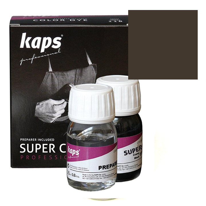 Краска для обуви + средство для подготовки к покраске Kaps Super Color + Preparer 25 ml 105 Pony
Краска для обуви + средство для подготовки к покраске Kaps Super Color + Preparer 25 ml 105 Pony