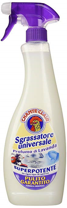 Универсальный очиститель-пятновыводитель Chante Clair Sgrassatore universale Superpotente лаванда 625мл
Универсальный очиститель-пятновыводитель Chante Clair Sgrassatore universale Superpotente лаванда 625мл