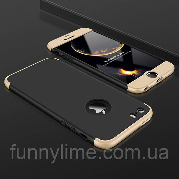 Чехол GKK 360 для Iphone 6 Plus / 6s Plus Бампер оригинальный с вырезом накладка Black-Gold
Чехол GKK 360 для Iphone 6 Plus / 6s Plus Бампер оригинальный с вырезом накладка Black-Gold