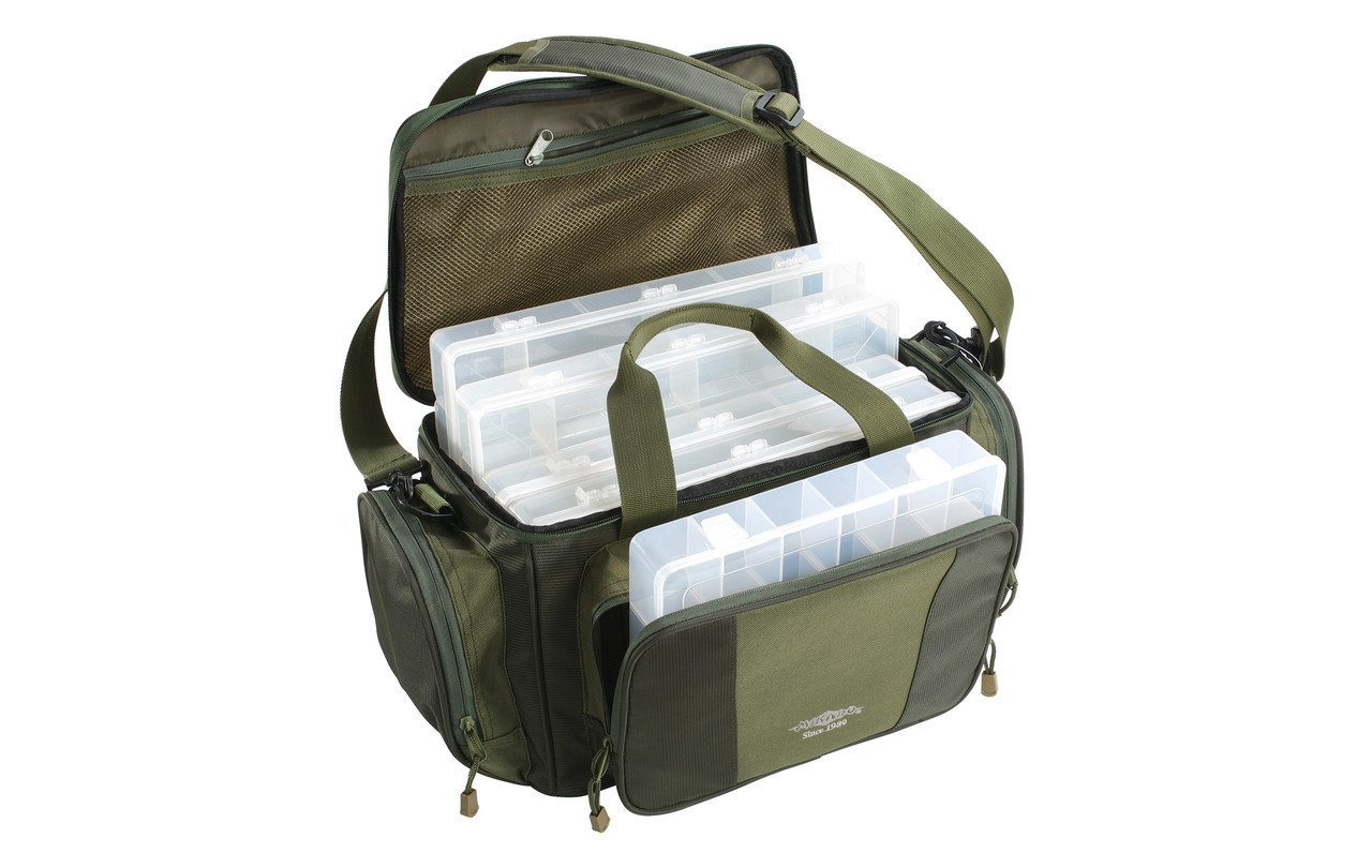 Сумка Mikado UWI-362401 для рыбалки многофункциональная + 5 коробок (50 см x 22 см x 26 см)
Сумка Mikado UWI-362401 для рыбалки многофункциональная + 5 коробок (50 см x 22 см x 26 см)