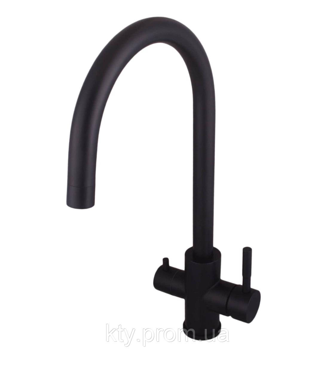 Смеситель для кухни Globus Lux SUS-0333-BB черный, под осмос, нержавейка, на гайке. Кран
Смеситель для кухни Globus Lux SUS-0333-BB черный, под осмос, нержавейка, на гайке. Кран