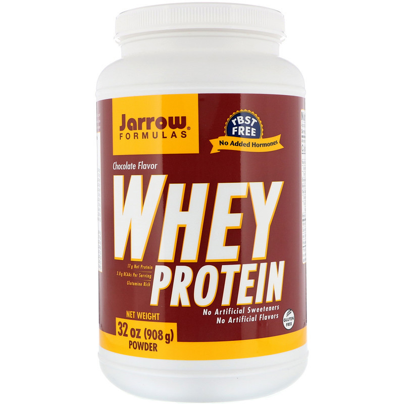 Сывороточный протеин Jarrow Formulas "Whey Protein" порошок, со вкусом шоколада (908 г)
Сывороточный протеин Jarrow Formulas "Whey Protein" порошок, со вкусом шоколада (908 г)