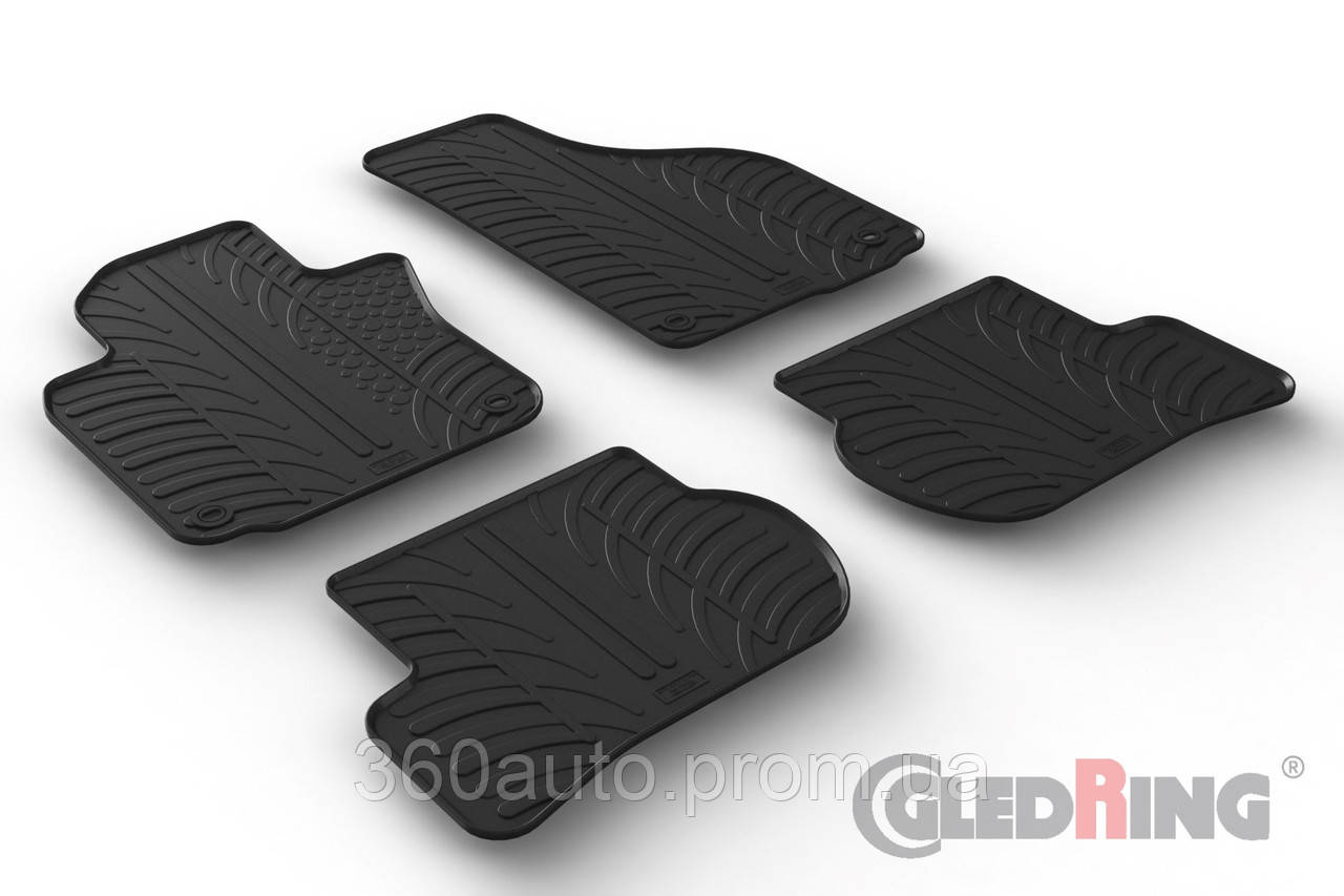 Коврики Volkswagen Golf V, VI 2003-2012, Jetta 2005-2009, Scirocco 2009- oval clips | Автоковрики GledRing, Черный
Коврики Volkswagen Golf V, VI 2003-2012, Jetta 2005-2009, Scirocco 2009- oval clips | Автоковрики GledRing, Черный