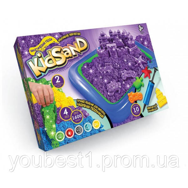 Набор для творчества Кинетический песок KidSand Danko Toys 1600 г + песочница Violet (7450DT-RT)
Набор для творчества Кинетический песок KidSand Danko Toys 1600 г + песочница Violet (7450DT-RT)