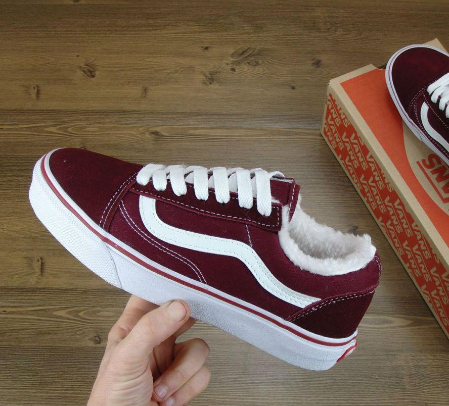 Vans Old Skool Fur Winter Bordo | кеды женские и мужские; вэнс; зимние; с мехом; бордовые 8,5 = 26cm, Бордовый
Vans Old Skool Fur Winter Bordo | кеды женские и мужские; вэнс; зимние; с мехом; бордовые 8,5 = 26cm, Бордовый