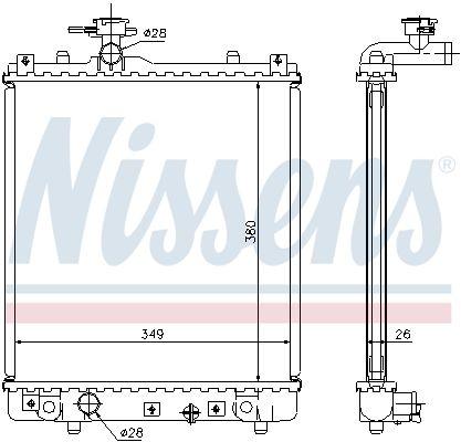 Радиатор OPEL AGILA (A) (H00) / SUZUKI IGNIS I (FH) / SUZUKI IGNIS II (MH) 2000-2012 г.
Радиатор OPEL AGILA (A) (H00) / SUZUKI IGNIS I (FH) / SUZUKI IGNIS II (MH) 2000-2012 г.