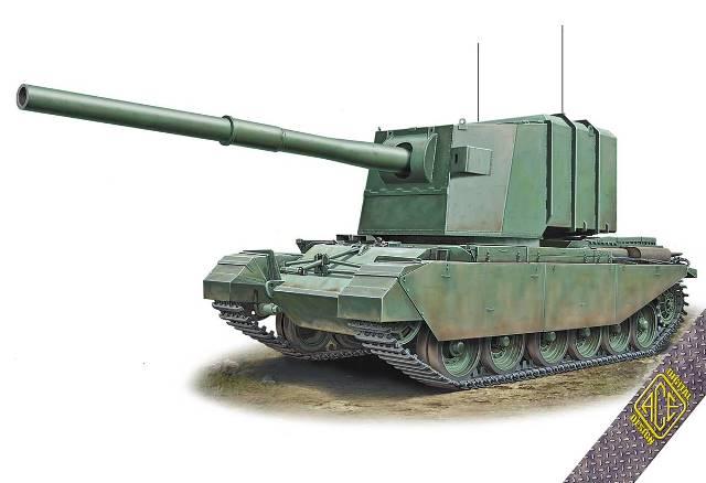 FV4005 183 mm on Centurion Hull (Охотник за ИС-ами) Сборная модель из пластика в масштабе 1/72. ACE 72429
FV4005 183 mm on Centurion Hull (Охотник за ИС-ами) Сборная модель из пластика в масштабе 1/72. ACE 72429