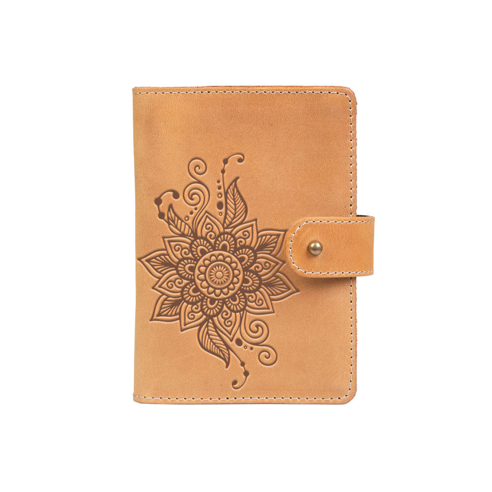 Кожаное портмоне для паспорта / ID документов HiArt PB-02/1 Shabby Honey "Mehendi Classic", Светло желтый
Кожаное портмоне для паспорта / ID документов HiArt PB-02/1 Shabby Honey "Mehendi Classic", Светло желтый