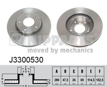 Тормозной диск KIA PRO CEE'D (ED) / HYUNDAI COUPE (GK) / HYUNDAI i30 (FD) 2001-2015 г.
Тормозной диск KIA PRO CEE'D (ED) / HYUNDAI COUPE (GK) / HYUNDAI i30 (FD) 2001-2015 г.