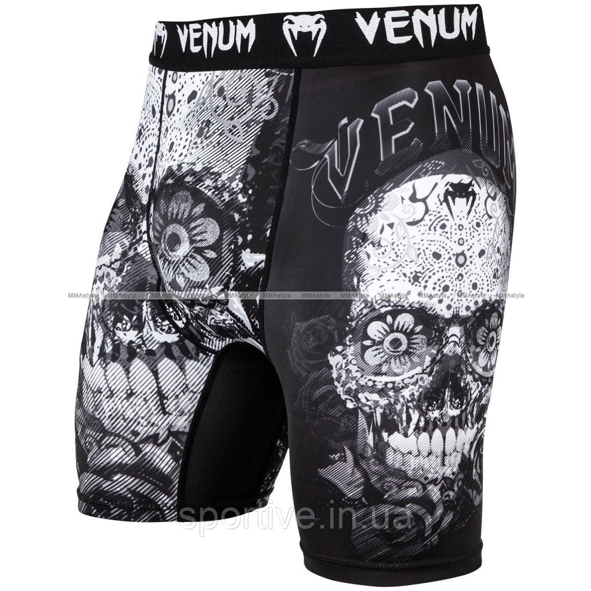 Компрессионные шорты Venum Santa Muerte 3.0 Compression Shorts Black White, Черно-белый
Компрессионные шорты Venum Santa Muerte 3.0 Compression Shorts Black White, Черно-белый
