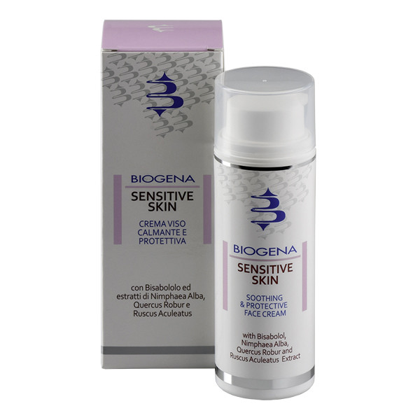 Регенерирующий крем для чувствительной кожи Biogena Sensitive Skin Soothing and Protective Face Cream
Регенерирующий крем для чувствительной кожи Biogena Sensitive Skin Soothing and Protective Face Cream