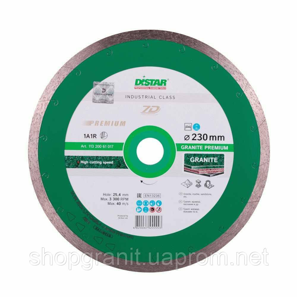 Круг алмазный отрезной 1A1R 230x1,7x10x25,4 Granite Premium (11320061017) (мрамор, гранит)
Круг алмазный отрезной 1A1R 230x1,7x10x25,4 Granite Premium (11320061017) (мрамор, гранит)