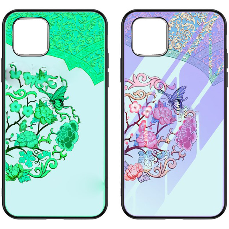 TPU+Glass чехол светящийся в темноте для Apple iPhone 11 Pro Max (6.5"), Бабочка с цветами / бирюзовый
TPU+Glass чехол светящийся в темноте для Apple iPhone 11 Pro Max (6.5"), Бабочка с цветами / бирюзовый