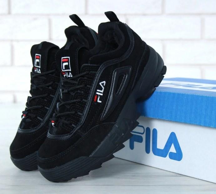 Fila Disruptor II Fur Winter Black (с Мехом) | кроссовки мужские и женские; черные; зимние, Черный
Fila Disruptor II Fur Winter Black (с Мехом) | кроссовки мужские и женские; черные; зимние, Черный