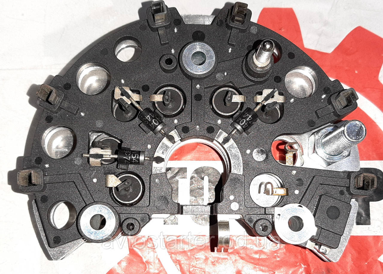 Диодный мост генератора Bosch MERCEDES Vario 512D 612D 208D 210D 310D G300 S300 Sprinter 208 Sprinter 210 212
Диодный мост генератора Bosch MERCEDES Vario 512D 612D 208D 210D 310D G300 S300 Sprinter 208 Sprinter 210 212