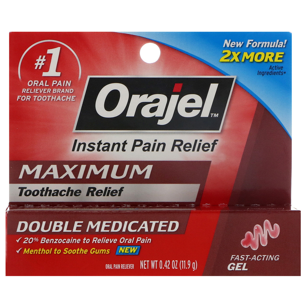 Orajel, Instant Pain Relief Gel, 3X Medicated For Toothache & Gum, 0.42 oz (11.9 g), официальный сайт,
Orajel, Instant Pain Relief Gel, 3X Medicated For Toothache & Gum, 0.42 oz (11.9 g), официальный сайт,