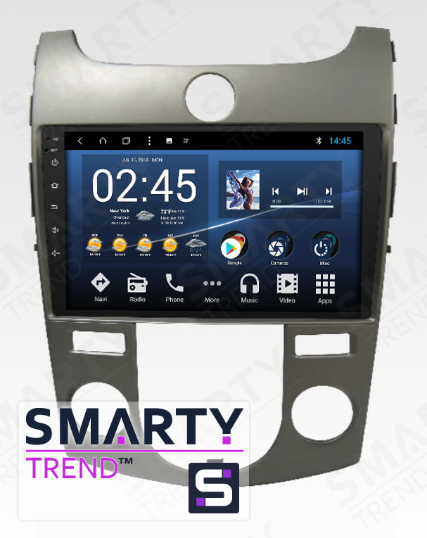 Штатная магнитола KIA Cerato / Forte / K3 2009-2012 - Android 8.1 (9.0) - SMARTY Trend
Штатная магнитола KIA Cerato / Forte / K3 2009-2012 - Android 8.1 (9.0) - SMARTY Trend