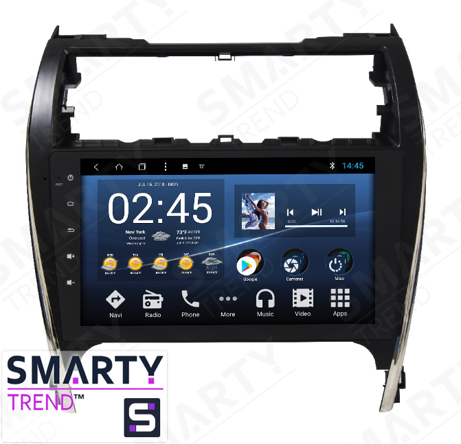 Штатная магнитола Toyota Camry 2012 (Middle East / America) - Android 8.1 (9.0) - SMARTY Trend
Штатная магнитола Toyota Camry 2012 (Middle East / America) - Android 8.1 (9.0) - SMARTY Trend