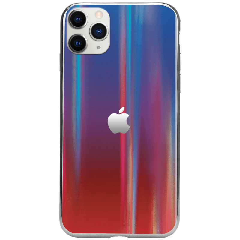 TPU+Glass чехол Gradient Aurora с лого для Apple iPhone 11 Pro (5.8"), Синий / красный
TPU+Glass чехол Gradient Aurora с лого для Apple iPhone 11 Pro (5.8"), Синий / красный