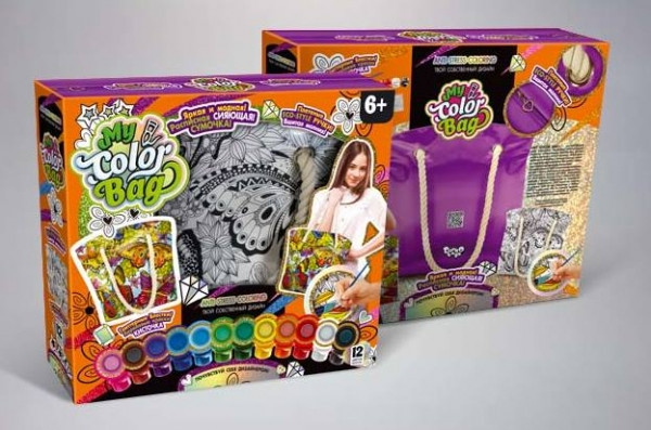 Сумка-раскраска 6065DT - комплект креативного творчества "My Color Bag" Danko Toys Royaltoys
Сумка-раскраска 6065DT - комплект креативного творчества "My Color Bag" Danko Toys Royaltoys