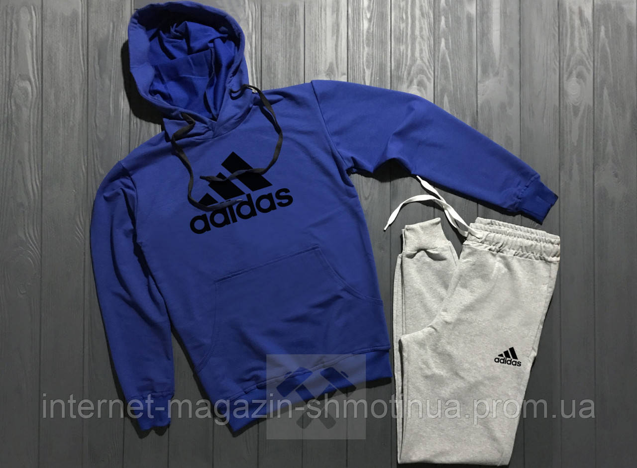 Мужской спортивный костюм Адидас толстовка и штаны, костюм Adidas трикотажный на любой сезон, реплика, Синий
Мужской спортивный костюм Адидас толстовка и штаны, костюм Adidas трикотажный на любой сезон, реплика, Синий