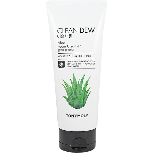 Очищающая пенка для умывания с алоэ Tony Moly Clean Dew Aloe Foam Cleanser 180 мл (8806358531485
Очищающая пенка для умывания с алоэ Tony Moly Clean Dew Aloe Foam Cleanser 180 мл (8806358531485