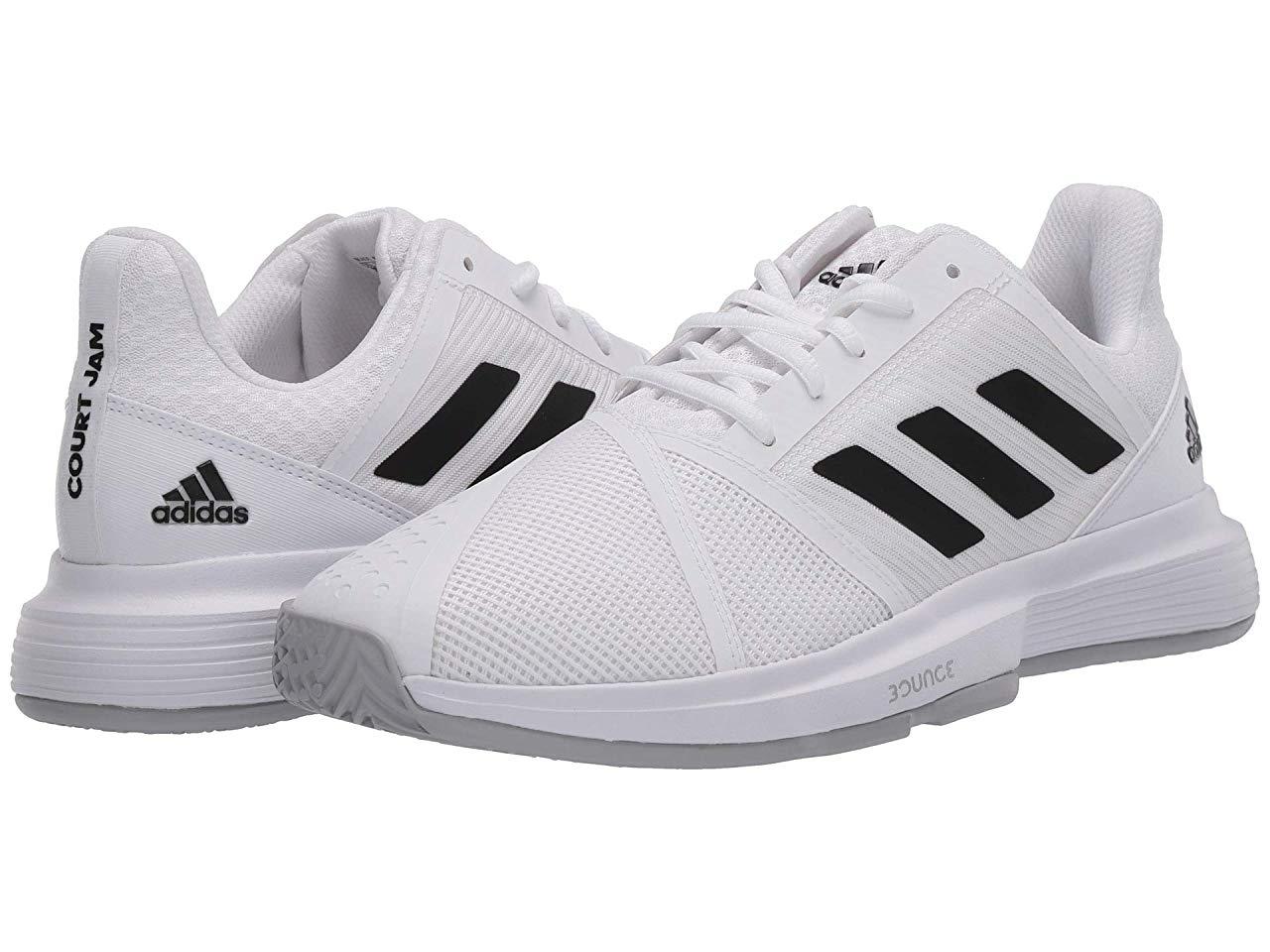 Кроссовки/Кеды (Оригинал) adidas CourtJam Bounce Footwear White/Core Black/Matte Silver
Кроссовки/Кеды (Оригинал) adidas CourtJam Bounce Footwear White/Core Black/Matte Silver