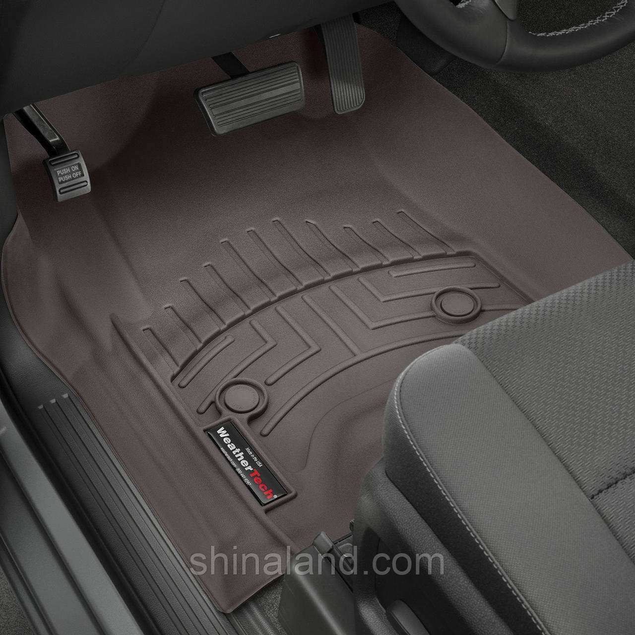 Коврики в салон Cadillac Escalade IV (GMT K2XL) 2015 - какао, Tri-Extruded (WeatherTech) - передний ряд, Коричневый
Коврики в салон Cadillac Escalade IV (GMT K2XL) 2015 - какао, Tri-Extruded (WeatherTech) - передний ряд, Коричневый