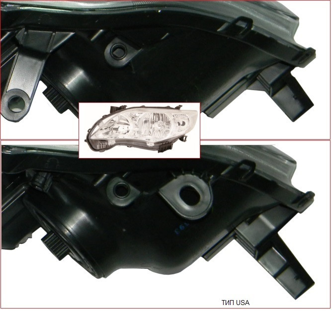 Фара TOYOTA COROLLA 10-13 (E14 USA E15 EUR) правая механич./элктрокор. hb4+hb3+wy21w+w5w usa (FPS). FP7021R6-P
Фара TOYOTA COROLLA 10-13 (E14 USA E15 EUR) правая механич./элктрокор. hb4+hb3+wy21w+w5w usa (FPS). FP7021R6-P