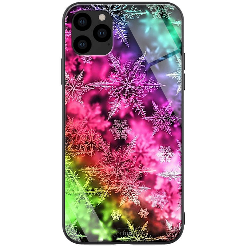 TPU+Glass чехол ForFun для Apple iPhone 11 Pro Max (6.5"), Разноцветные снежинки / розовый
TPU+Glass чехол ForFun для Apple iPhone 11 Pro Max (6.5"), Разноцветные снежинки / розовый