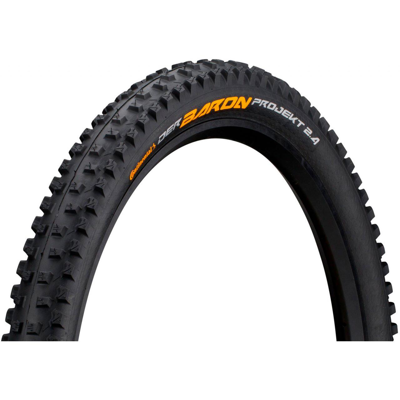Покрышка Continental Der Baron 2.4 Projekt, 26"x2.40, 60-559, Foldable, BlackChili, ProTection Apex, Skin, 900гр., черный
Покрышка Continental Der Baron 2.4 Projekt, 26"x2.40, 60-559, Foldable, BlackChili, ProTection Apex, Skin, 900гр., черный