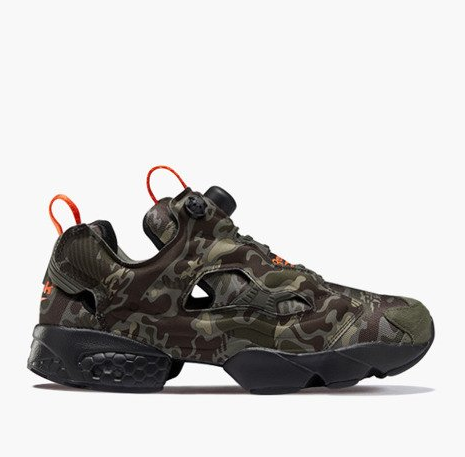 Оригинальные мужские кроссовки Reebok Instapump Fury OG MU (DV6962), Зеленый / камуфляж / оранжевый
Оригинальные мужские кроссовки Reebok Instapump Fury OG MU (DV6962), Зеленый / камуфляж / оранжевый
