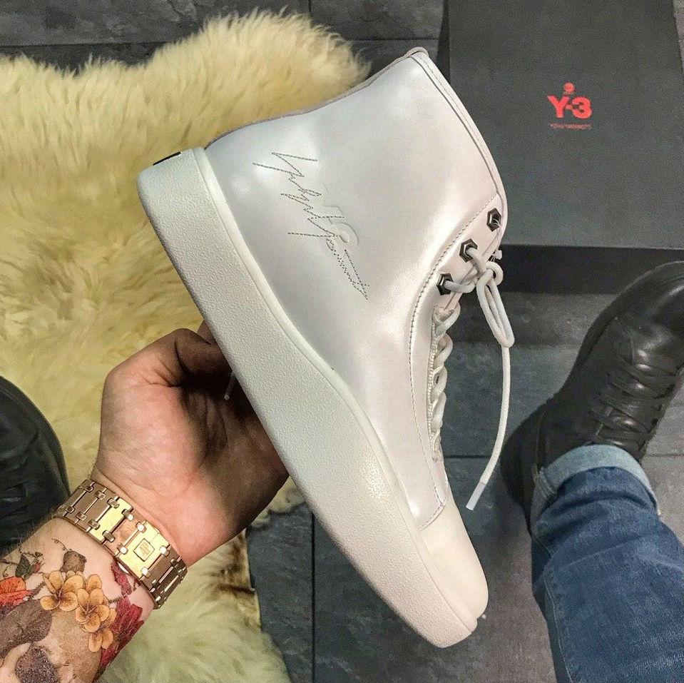 Adidas Y-3 Bashyo II High Top White | кроссовки мужские и женские; белые; осенние/весенние; высокие; кожаные 40eur - 25.5cm, Белый
Adidas Y-3 Bashyo II High Top White | кроссовки мужские и женские; белые; осенние/весенние; высокие; кожаные 40eur - 25.5cm, Белый