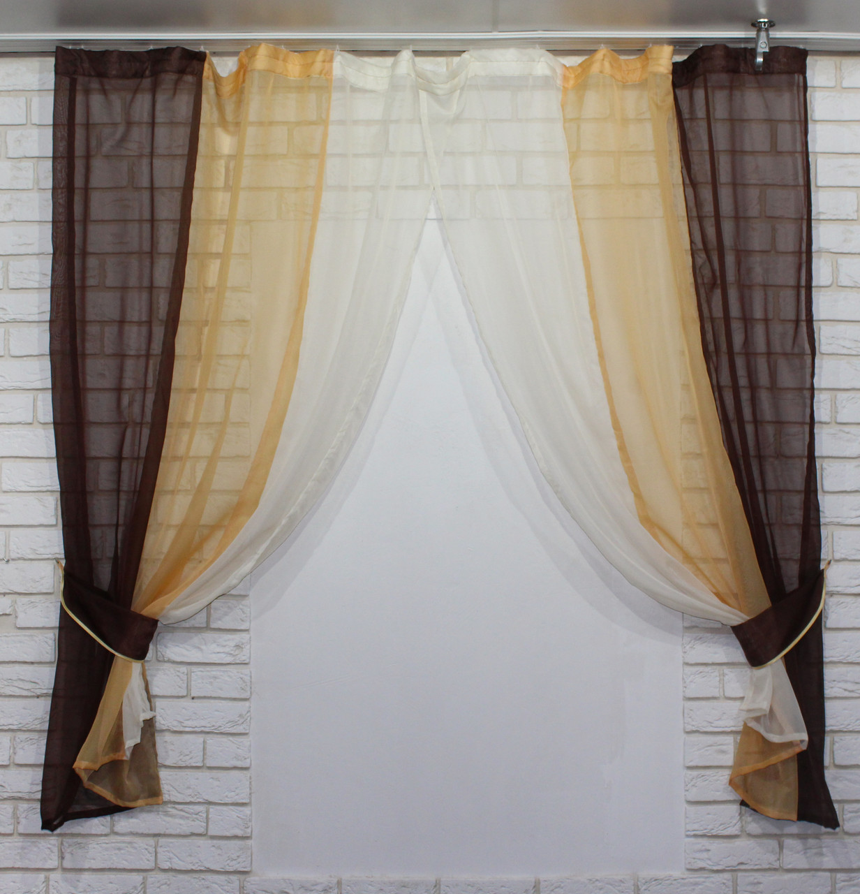 Кухонные шторы с подвязками, на карниз 1,5-2м. (400х170см.) №54 Цвет венге, кофейный, белый, Разные цвета
Кухонные шторы с подвязками, на карниз 1,5-2м. (400х170см.) №54 Цвет венге, кофейный, белый, Разные цвета