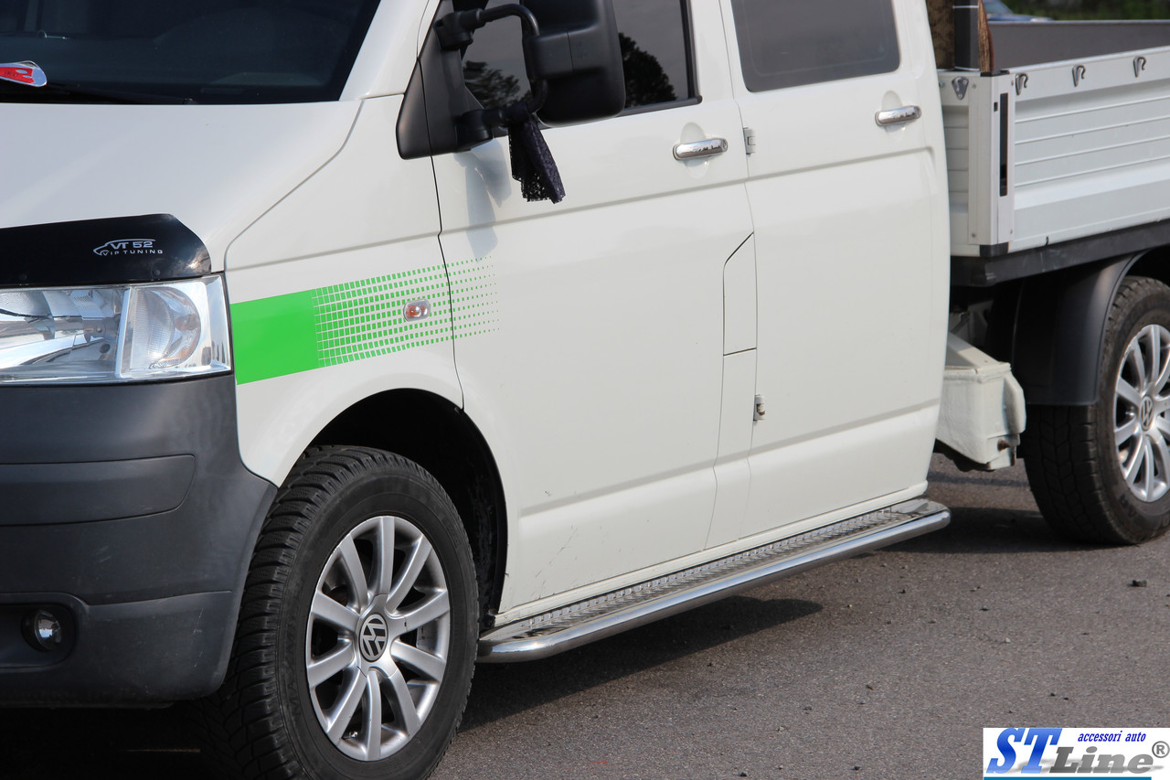 Volkswagen T5 (03-09) боковые пороги подножки площадки на для Фольксваген Т5 Volkswagen T5 (03-09) длин база d51х1,6мм
Volkswagen T5 (03-09) боковые пороги подножки площадки на для Фольксваген Т5 Volkswagen T5 (03-09) длин база d51х1,6мм