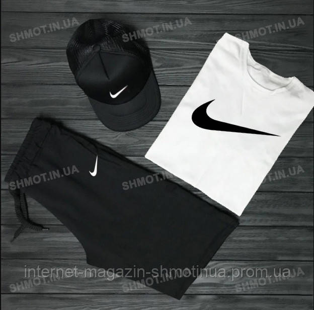 Мужской летний костюм (футболка/шорты/кепка) Найк, костюм Nike хлопок, ТОП качества.
Мужской летний костюм (футболка/шорты/кепка) Найк, костюм Nike хлопок, ТОП качества.