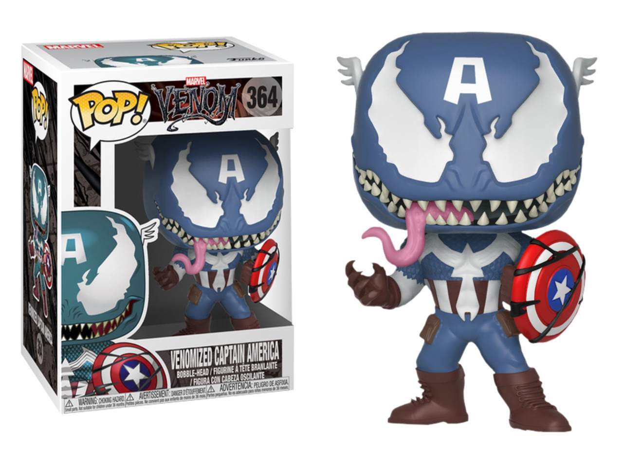 Фигурка Funko Pop Marvel Venom Captain America Марвел Веном Капитан Америка Movies 10см CA V364
Фигурка Funko Pop Marvel Venom Captain America Марвел Веном Капитан Америка Movies 10см CA V364