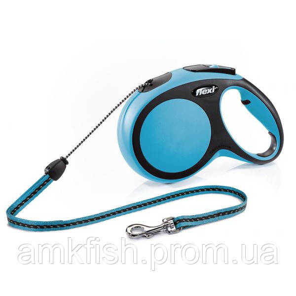 Flexi New Comfort M Cord поводок-рулетка (трос) синяя для собак до 20кг, 8м
Flexi New Comfort M Cord поводок-рулетка (трос) синяя для собак до 20кг, 8м