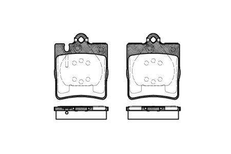 Тормозные колодки, к-кт. MERCEDES-BENZ SL (R230) / MERCEDES-BENZ SLK (R171) 1996-2012 г.
Тормозные колодки, к-кт. MERCEDES-BENZ SL (R230) / MERCEDES-BENZ SLK (R171) 1996-2012 г.